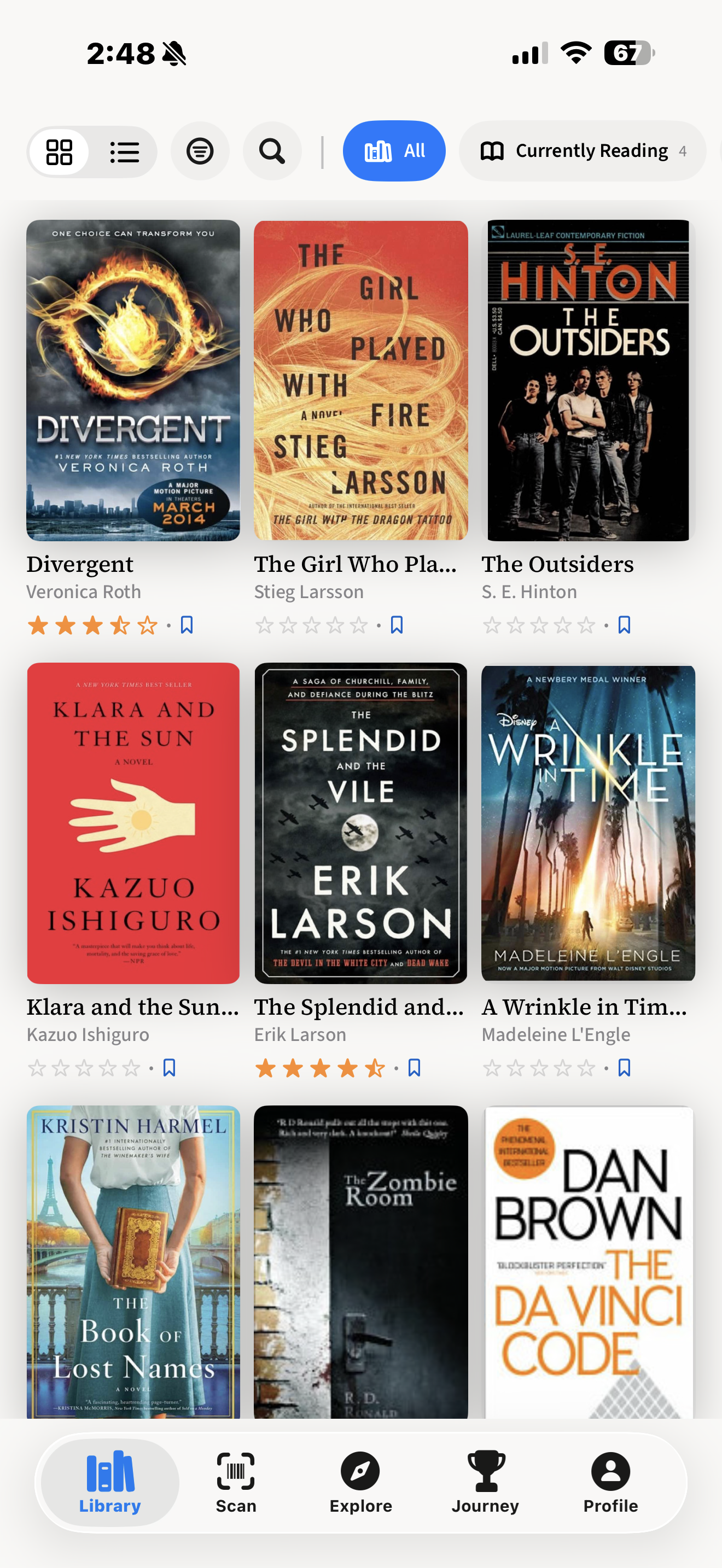 Your books, beautifully organized